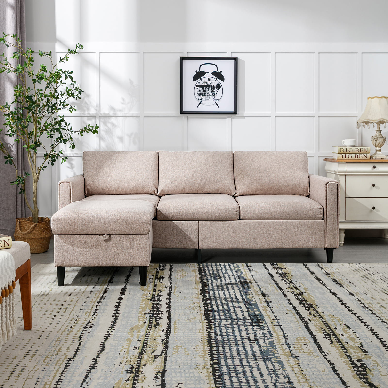 Ebern Designs Catharinus Piece Upholstered Sectional Reviews